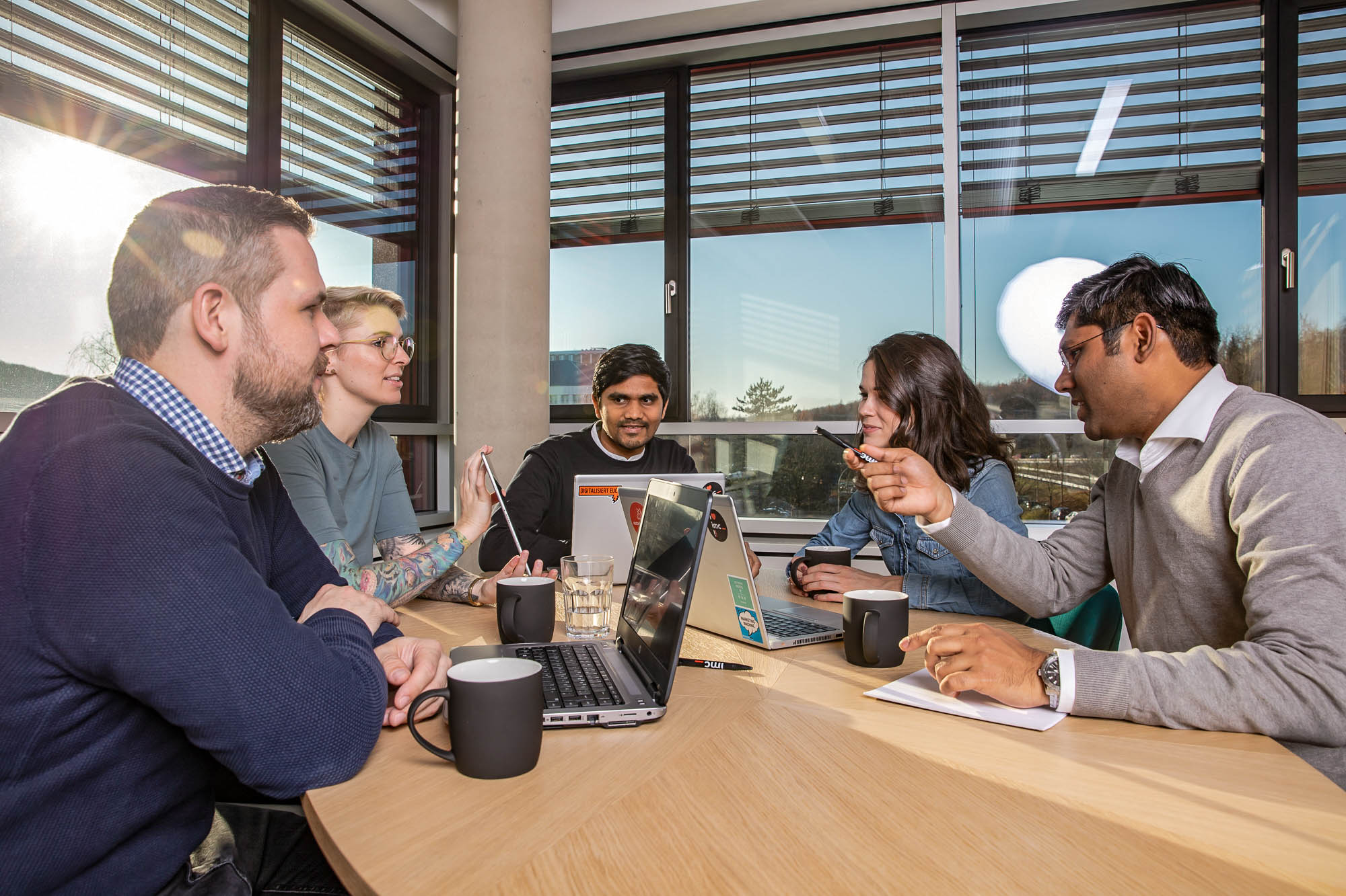 imc researchers at work