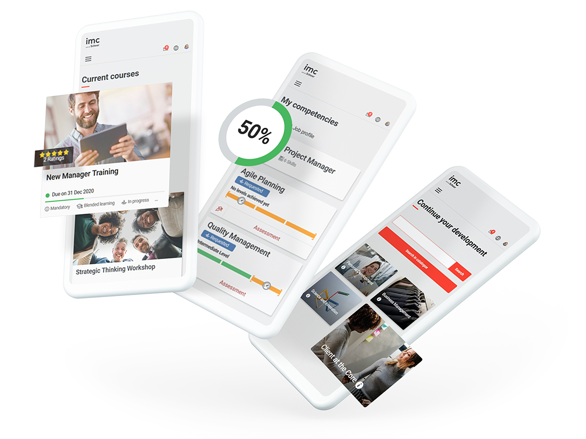 imc learning suite lms learning management system