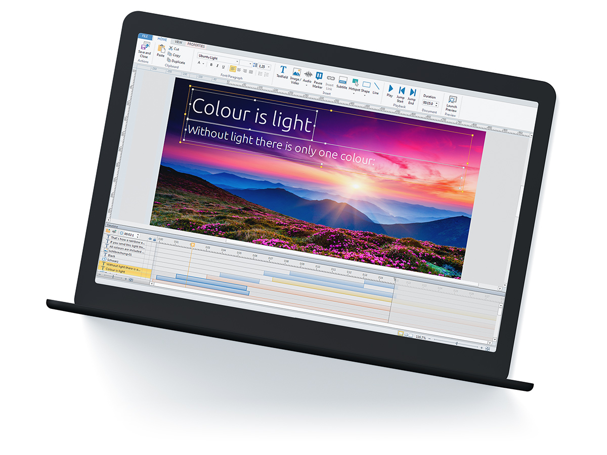 authoring tool Autorentool imc Content Studio