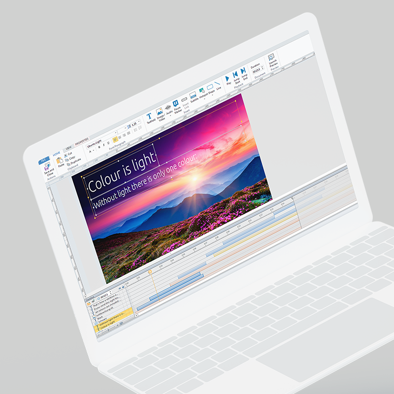 content studio mockup