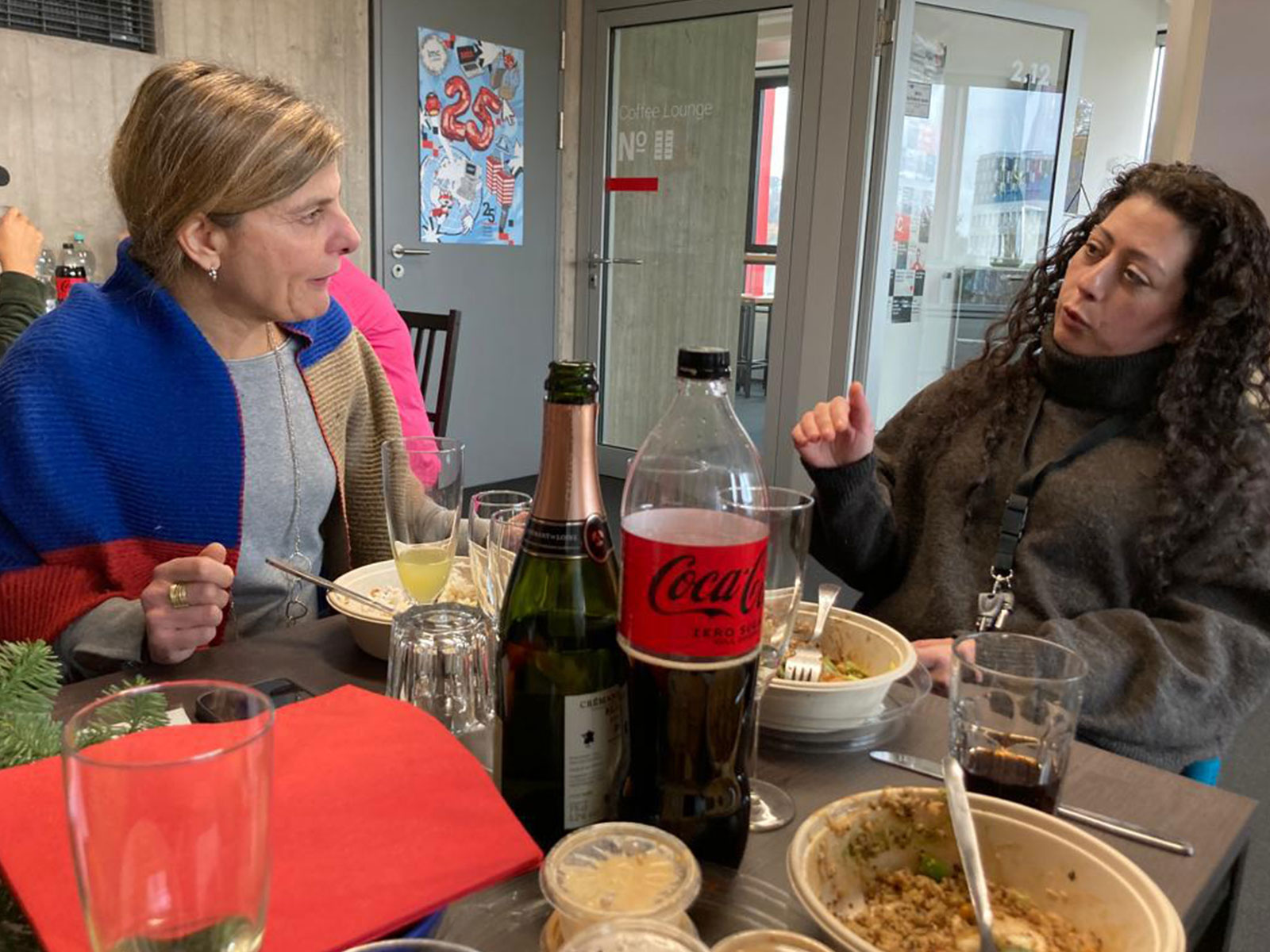 Ann & Rola im Austausch