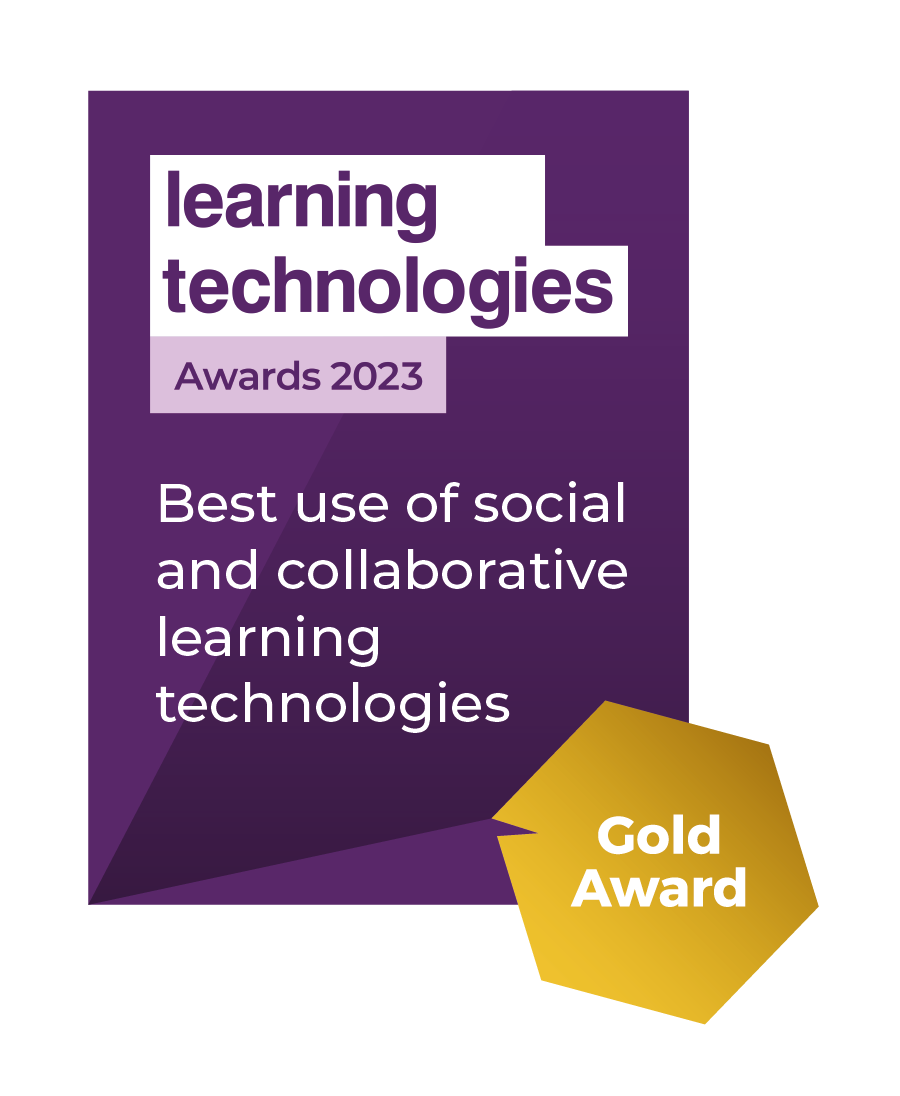 Learning Technologies Award 2023 Gold