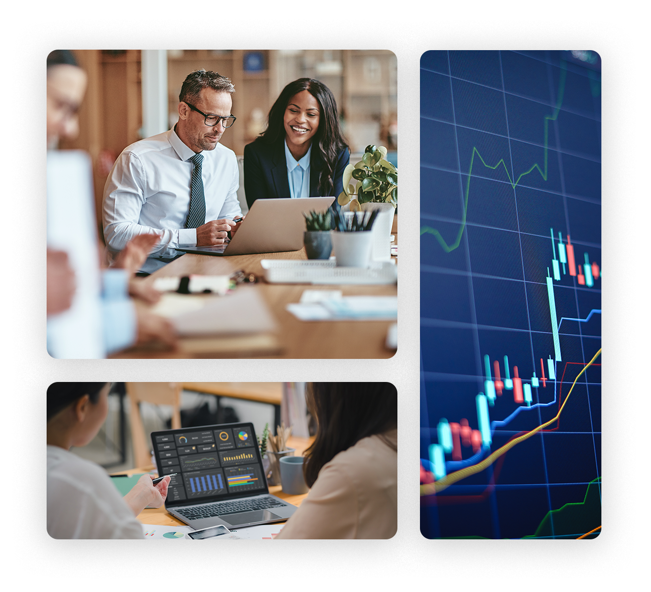 photos of finance types