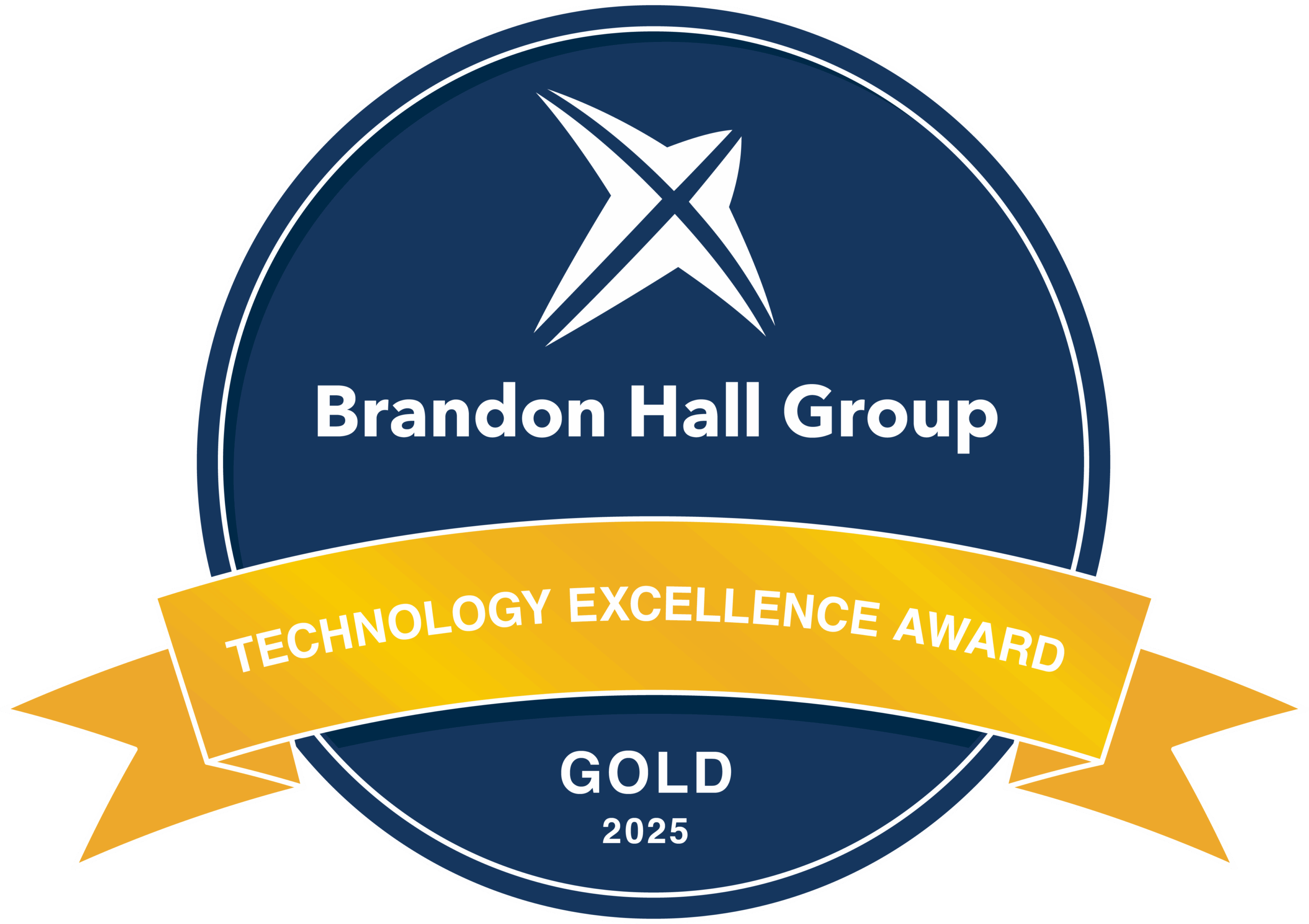 Brandon Hall Gold Badge 2025