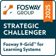Die Fosway Group stuft die Scheer IMC Learning Suite in ihrem 9-Grid für Lernsysteme als „Strategic Challenger“ ein - imc Learning Suite