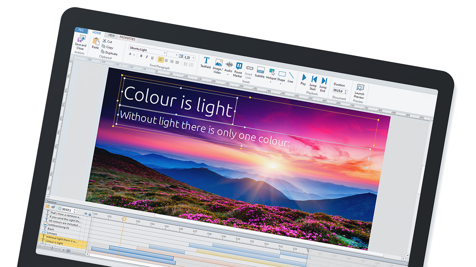 authoring tool Autorentool imc Content Studio