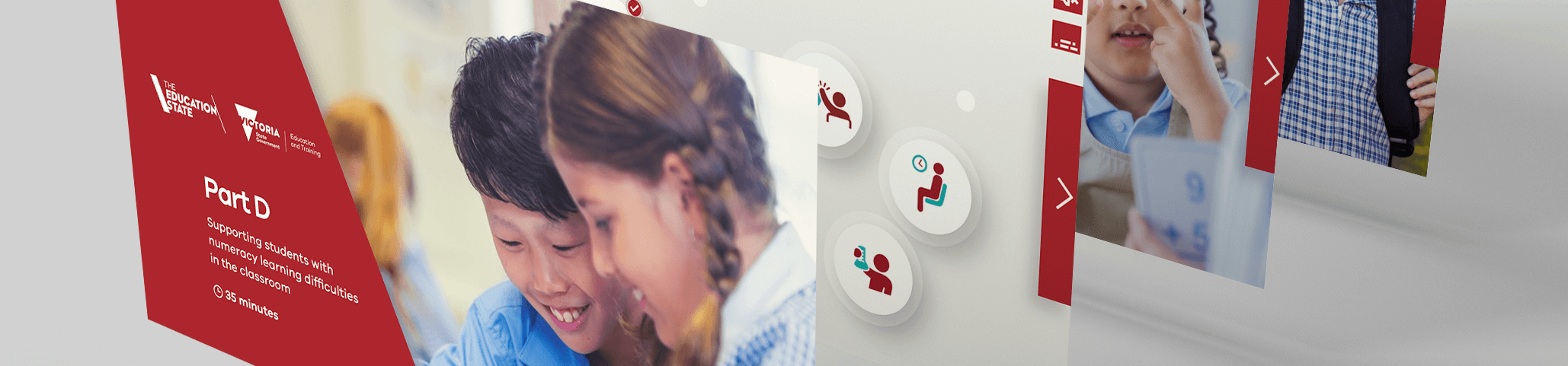 mockups of DET modules