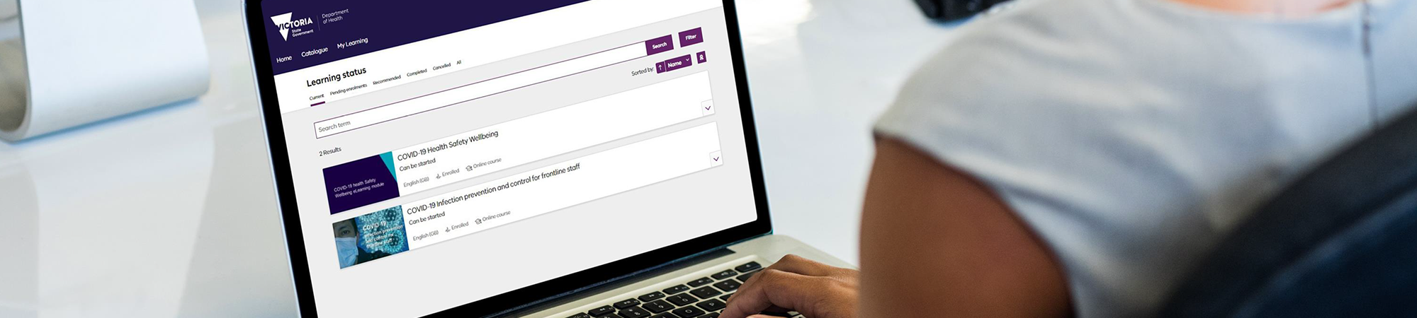 Department of health mockup