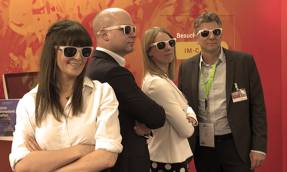 imc at a fair in munich