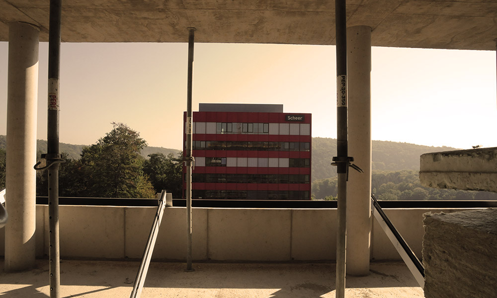 scheer tower construction site