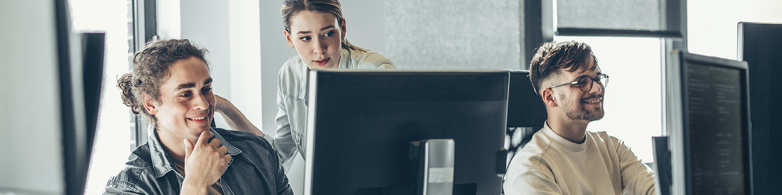 group of people learning