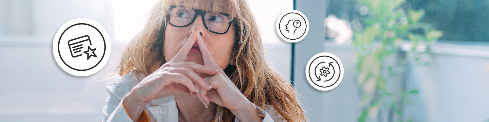 woman making a choice