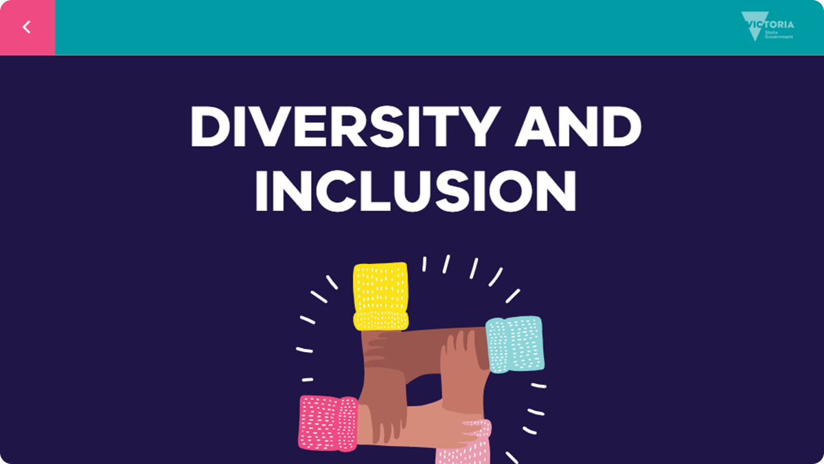 screenshot of DHHS training