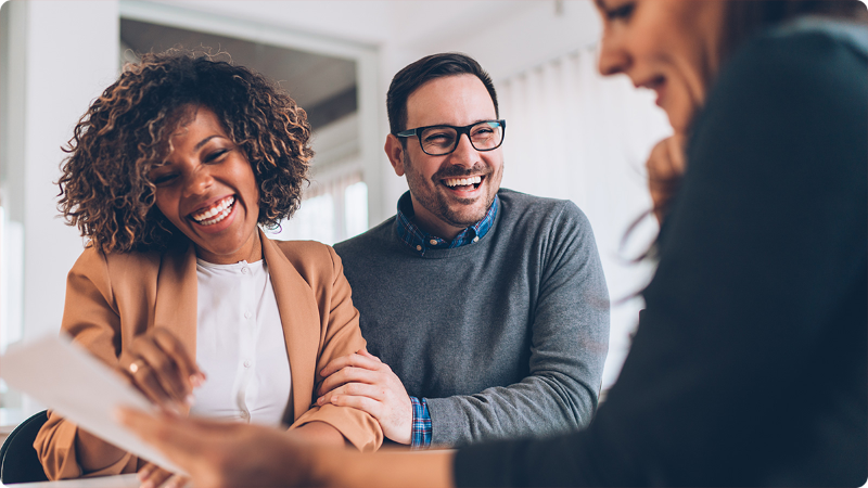 finance uniqa employees celebrating