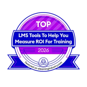 Auszeichnunglogo für TOP LMS Tools To Help You Measure ROI for Training
