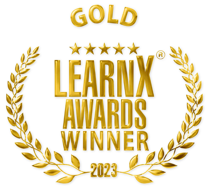 Scheer IMC got a Gold award from LearnX in 2023