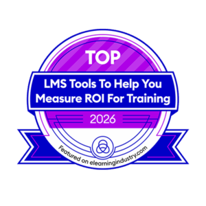 Auszeichnunglogo für TOP LMS Tools To Help You Measure ROI for Training