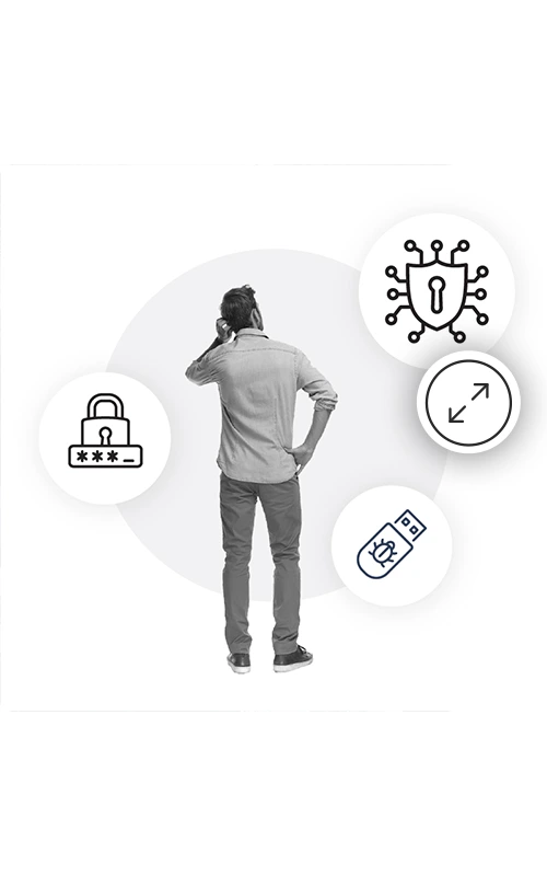 Enterprise-grade security in line with your system requirements