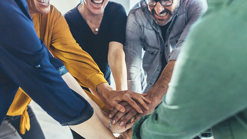 This image depicts all hands on deck when L&D Consulting at Scheer IMC is done