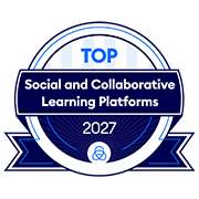 Logo of eLearning Industry's Top Social and Collaborative Learning Platforms 2027